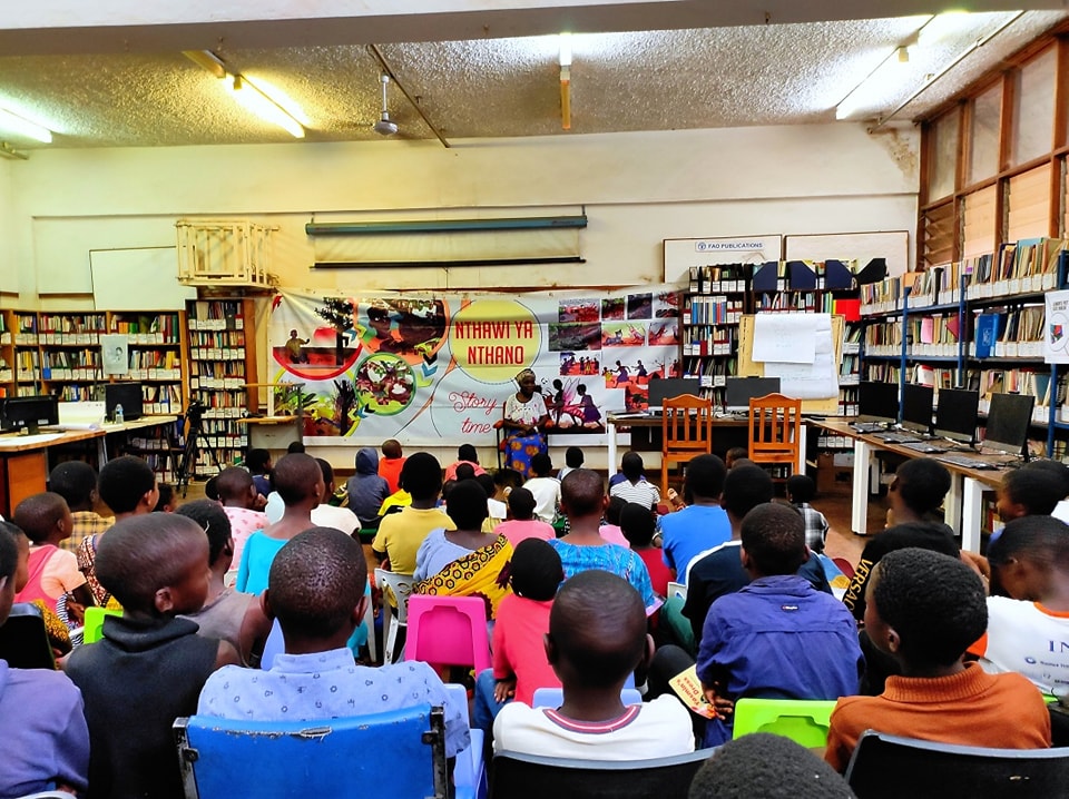 Outreach storytelling tour showcasing folktales and historical footage small image